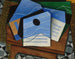 Guitar on a table - Juan Gris — artwork view
