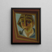 L'Homme à la pipe - Juan Gris — framed artwork on a wall