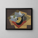 La Mandoline noire - Juan Gris — framed artwork on a wall