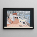 The Transatlantic Bridge - Juan Gris — framed artwork on a wall