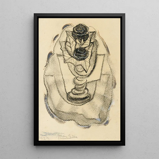 Juan Gris - Nature Morte Au Vase De Roses.webp