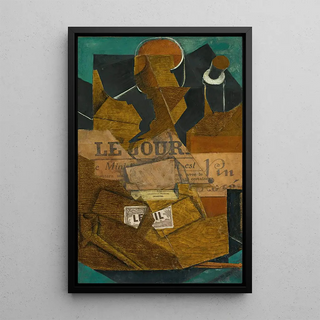 Juan Gris - Tabac Journal Et Bouteille De Vin Ros.webp