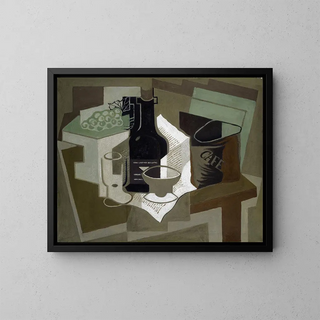 The Coffee Sack - Juan Gris — framed artwork on a wall