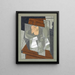 The Fruit Bowl - Juan Gris — framed artwork on a wall