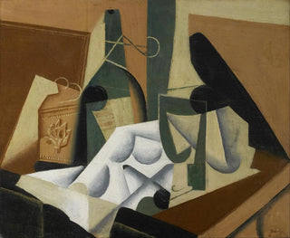 La nappe blanche - Juan Gris — artwork view