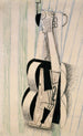 Violin hung on the wall - Juan Gris — artwork view