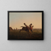 La doma - Juan Manuel Blanes — framed artwork on a wall