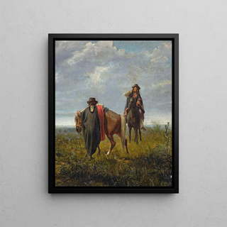 Juan Manuel Blanes - Los Dos Ponchos.webp