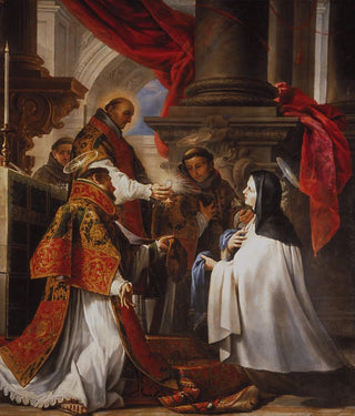 Juan Martn Cabezalero - La comunin de Santa Teresa.webp