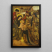 Adoration of the Magi - Juan Pons — framed artwork on a wall