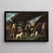 L'Adoration des bergers - Juan Ribalta — framed artwork on a wall