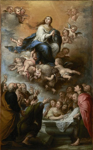 L'Assumption of the Virgin - Juan Simón Gutiérrez — artwork view