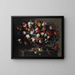 Small Flower Basket Painting - Juan de Arellano — framed artwork on a wall