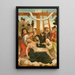 Pietà - Juan de Borgoña — framed artwork on a wall