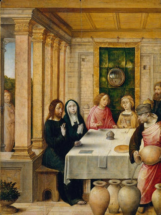 Juan de Flandes - The Marriage Feast at Cana.webp