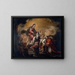the Imposition of the chasuble to Saint Ildephonse - Juan de Valdés Leal — framed artwork on a wall