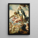 L'Assumption of the Virgin - Juan de Valdés Leal — framed artwork on a wall