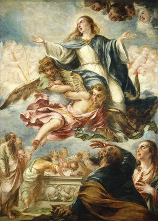 L'Assumption of the Virgin - Juan de Valdés Leal — artwork view
