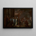 L'Exaltation de la Croix - Juan de Valdés Leal — framed artwork on a wall