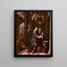 The Visitation - Juan de Valdés Leal — framed artwork on a wall