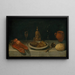 Nature morte and table dressée - Juan van der Hamen y León — framed artwork on a wall