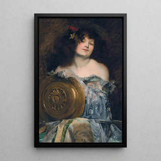 Salomé - Juana Romani — framed artwork on a wall