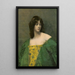 Théodora - Juana Romani — framed artwork on a wall