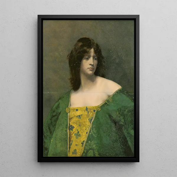 Théodora - Juana Romani — framed artwork on a wall