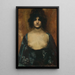 Young Oriental - Juana Romani — framed artwork on a wall