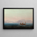 Fishing on Lake Managua, Nicaragua - Judah Levasseur — framed artwork on a wall