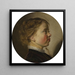 Young Boy in Profile - Judith Leyster — framed artwork on a wall