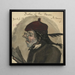 Peace Judge Painting Norway - Bayard Taylor — framed artwork on a wall