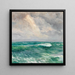 Jugovina Painting - Menci Clement Crni — framed artwork on a wall