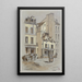 and 13 rue Cassette 6th arrondissement - Jules-Adolphe Chauvet — framed artwork on a wall