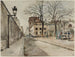 Prison Sainte-Plagie, rue de la Clef in 1895, 5th arrondissement - Jules-Adolphe Chauvet — artwork view