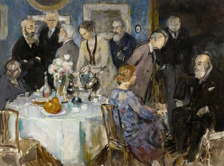 Study for a Group of Artists - Jules-Alexandre Grün — artwork view