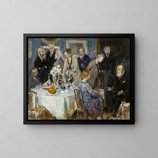 Study for a Group of Artists - Jules-Alexandre Grün — framed artwork on a wall
