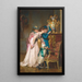 The Vase - Jules-Alexandre Patrouillard — framed artwork on a wall