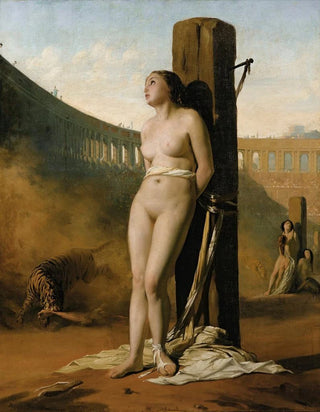 JulesAntoine Duvaux - Blandina In The Amphitheater Of Lyon.webp
