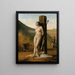 Blandine at the amphitheater of Lyon - Jules-Antoine Duvaux — framed artwork on a wall