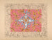 Design for a ceiling with floral pattern - Jules-Edmond-Charles Lachaise — artwork view