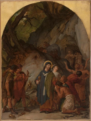 JulesEugne Lenepveu - Saint Ambroise vque de Milan livre les vases sacrs de son glise pour racheter ses prisonniers.webp