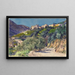 Sunny Hills near Menton - Jules-Ferdinand Jacquemart — framed artwork on a wall