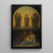 The Dream of the Child Jesus - Jules-Joseph Meynier — framed artwork on a wall
