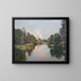 River Landscape Painting - Jules Alexis Muenier — framed artwork on a wall
