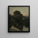 Serenity - Jules Alexis Muenier — framed artwork on a wall