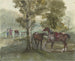 Horses in the meadow - Jules Baron Finot — artwork view