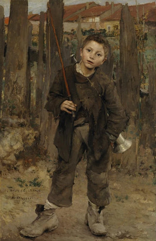 Pas marché - Jules Bastien-Lepage — artwork view