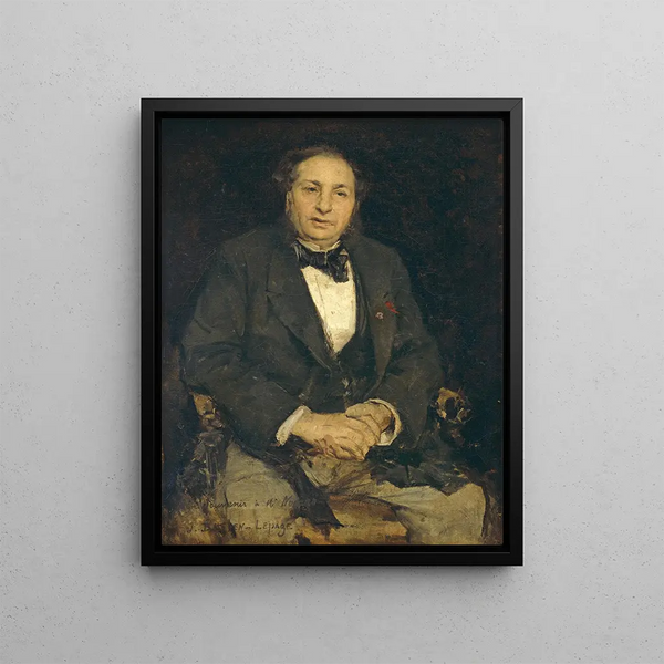 Simon Hayem - Jules Bastien-Lepage — framed artwork on a wall