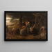 La foudre - Jules Breton — framed artwork on a wall